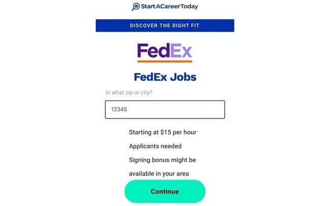StartACareerToday - FedEx Jobs - (US)